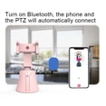 thumbnail image 3 of Auto Face Tracking Phone Holder, No App Required 360° Rotation Body Phone Camera Mount, Smart Shooting Stand for Live Vlog Streaming Video, 3 of 8