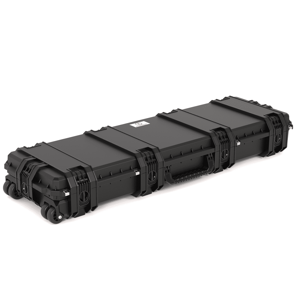 Seahorse 1630 Long Gun Case with Foam, Black