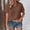 Coffee, variant on Women's Short Sleeve Crewneck T Shirt Lightweight Soft Blend Basic Tee Solid Color Casual Everyday Top for Spring Summer Fall Comfortable Daily Wear Essential