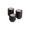 thumbnail image 1 of Set de 3 portavelas Suari - Negro Weik Contemporaneo, 1 of 5