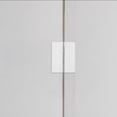 thumbnail image 3 of HONMEET 5Pcs Small Door Hinges Transparent Rectangular for Furniture Assembly, 3 of 5