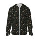 thumbnail image 1 of Balery Pine Cone Woodland Pattern Sudadera ligera de manga larga con capucha y protección solar UPF 50+ para hombre y mujer, ideal para pesca y running-XX-Large, 1 of 7