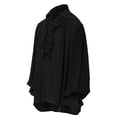 thumbnail image 5 of Opperiaya Men's V Neck Solid Color Cosplay Prince Drama Stage Costume, 5 of 5