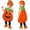Orange, variant on Cute Children Pumpkin for Kids, Toddler Baby Outfit Set