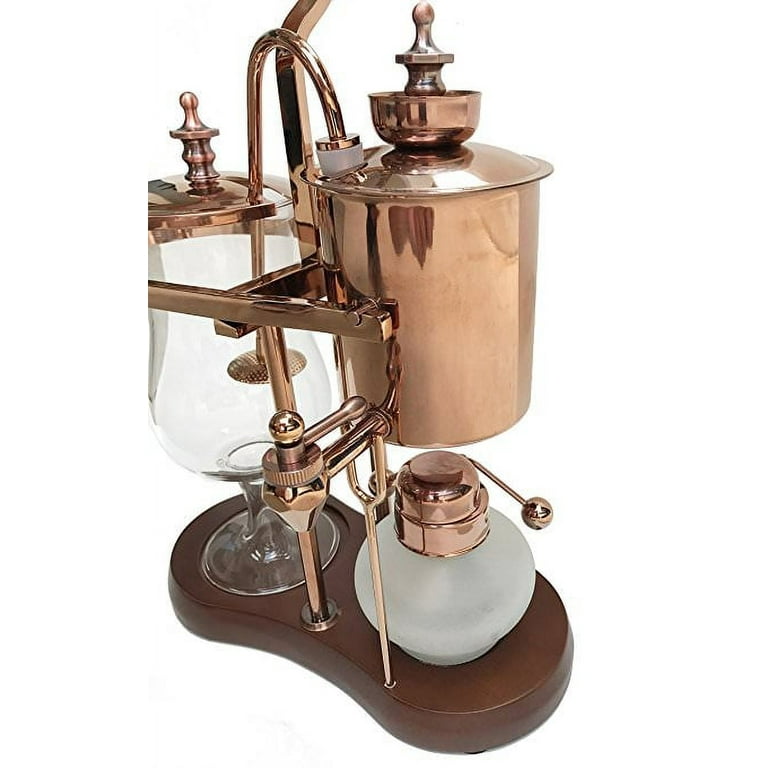Nispira Belgian Belgium Luxury Royal Family Balance Syphon Siphon Coffee Maker Copper