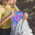 thumbnail image 5 of FORMRS 15"-15.6" Laptop Sleeve Protective Case Soft Carrying Quilted Computer Bag Cover, Purple Starfish Pattern, 5 of 7