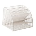 thumbnail image 4 of simhoa Fan Shaped File Organizer Desktop Holder Stand 6 Layers Shelf Large Capacity Tabletop Sorter Storage Rack for Decoration Room White and L, 4 of 8