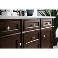 thumbnail image 3 of James Martin Vanities 60" Burnished Mahogany Double Vanity w/ 3 CM Arctic Fall Solid Surface Top, 3 of 6