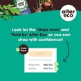 thumbnail image 6 of Alter Eco | Dark Chocolate Variety 4-Pack | Super Blackout, Sea Salt, Brown Butter and Burnt Caramel | Fair Trade, Organic, Non-GMO, Gluten Free | 4 Flavors, 1 of each Bar, 6 of 6