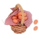 thumbnail image 1 of Cesta de Huevos en Miniatura, Cesta de Huevos de Casa de Muñecas Con Huevo Para Decorae de Casa de Muñecas, 1 of 7