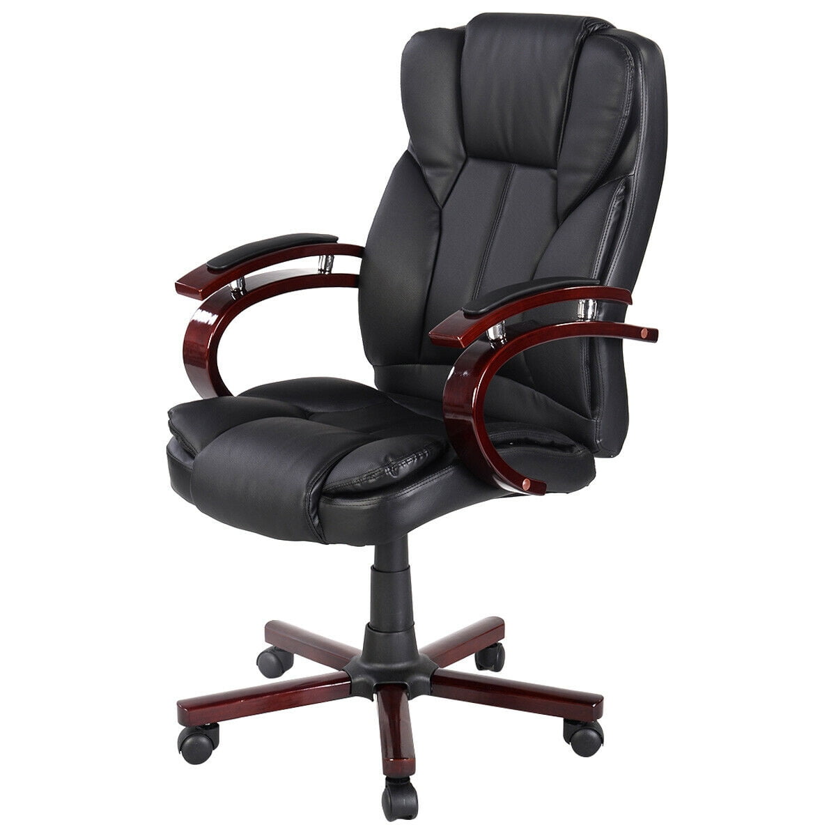 Costway Ergonomic Desk Task Office Chair High Back Executive Computer New Style Black