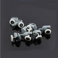 thumbnail image 2 of MLINS 12PCS Replacement Single Wheel Door Runners 25mm Shower Door Wheels Sliding Enclosure Rollers Wheels Pulleys - 6 Upper Wheel and 6 Bottom Wheel, 2 of 8