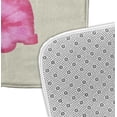 thumbnail image 3 of Simply Daisy 34" x 21" Plush Microfiber Pink Beach Drive Bath Mat, 3 of 3