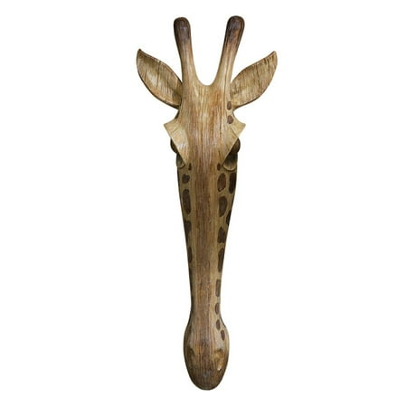 Animal Mask of the Savannah Wall Sculpture: Giraffe