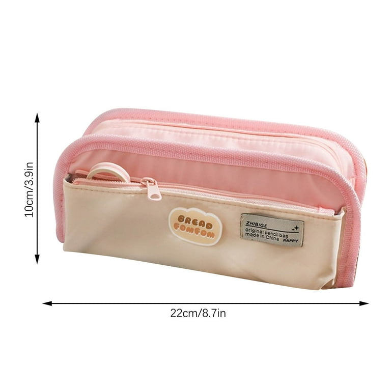 Solacol Pencil Pouch for Teen Girls Large Capacity Pencil Pouch Pen Bag for School Teen Girl Boy Men Women Pencil Bags for Teen Girls School Bags for