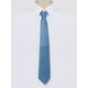 thumbnail image 2 of CORBATA DE HOMBRE DE RAYAS NARROW COLOR SÓLIDO INSPIRE CHIC PARA EL DÍA DEL PADRE TRAJE DE GRADUACIÓN CORBATA FORMAL AZUL ACERO, 2 of 5
