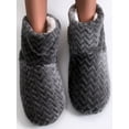 thumbnail image 3 of Woobling Womens Cosy Memory Foam Warm Bootie Slippers Furry Winter Slippers Boots, 3 of 7
