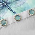 thumbnail image 4 of jejeloiu Cute Dragonfly Black Out Curtains,Blue Splatter Ink Curtains Pack of 2 (42x63 Each) For Girls Teens, 4 of 6
