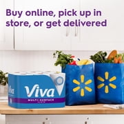Viva Multi-Surface Cloth Paper Towels, 12 Triple Rolls, 165 Sheets per Roll