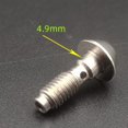 thumbnail image 5 of Banjo de inserción de manguera hidráulica para bicicleta para Magura Mt4/mt6/mt8 Afortunado Sencillez, 5 of 5