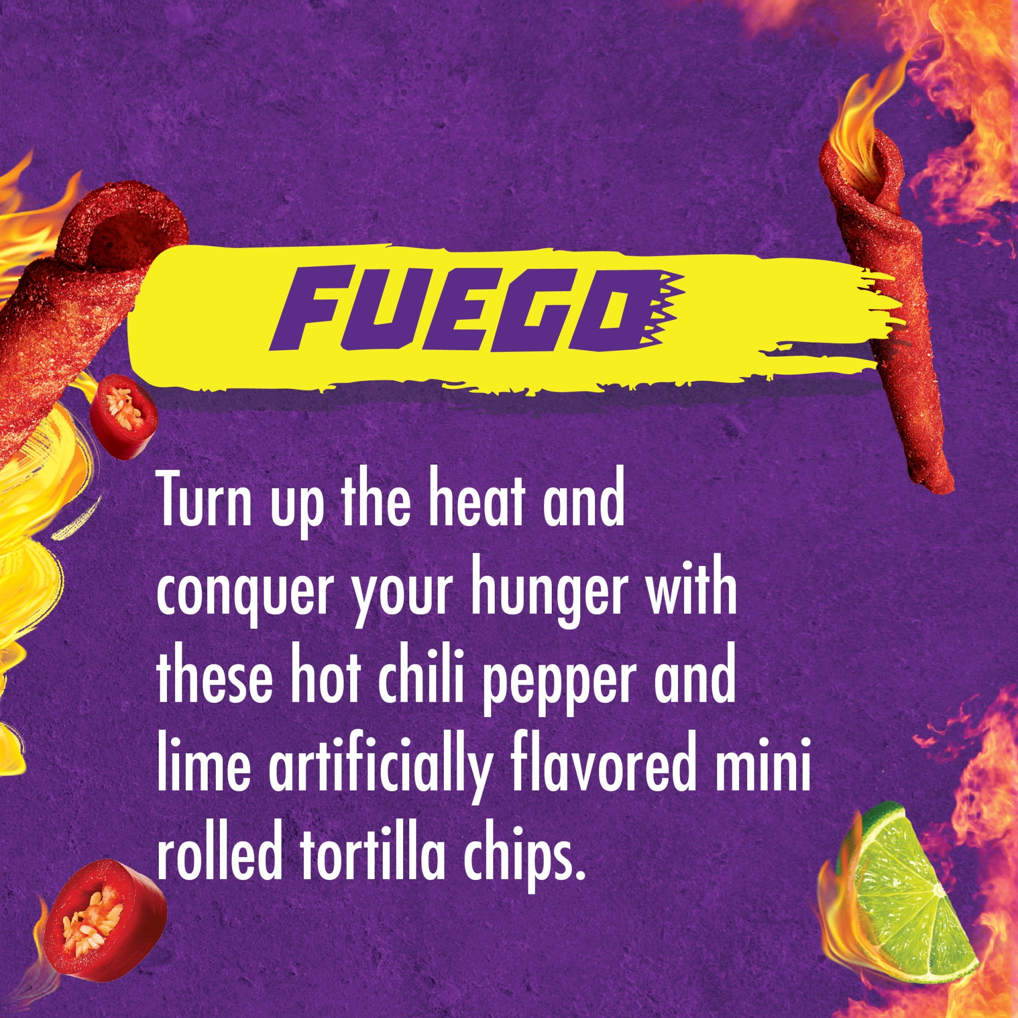 Takis Mini Rolls Fuego Tortilla Chips 25 ct Multipack - Walmart.com