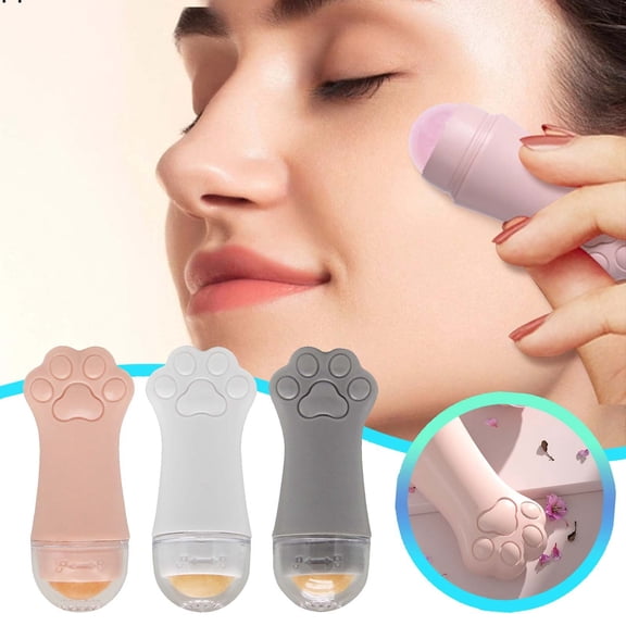 Oil Control Roller Cabishy Volcanic Stone Oil Absorbing Stick for Oily Skin Reusable Facial Cleansing Tool Portable Makeup Solution for Adults