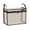Black-l, variant on Large Clear Thick Plastic Storage Box with Hinged Lid, Heavy-Duty Durable High Capacity Organizer, Perfect for Home, Camping, Travel, Attic and Moving (Black-L)