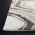 thumbnail image 3 of Safavieh  Cyrus Shag Burgunde Modern Abstract Rug 5'5" x  7'6" - Beige/Rust - Rectangle, 3 of 8