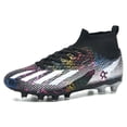 thumbnail image 3 of Zapatos de fútbol transpirables para hombre, zapatillas de entrenamiento de interior, tacos largos, ultraligeros, antideslizantes, para deportes al aire libre, venta al por mayor, 3 of 5
