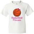 thumbnail image 3 of Inktastic Basketball Princess Youth T-Shirt, 3 of 5