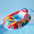 thumbnail image 3 of Anillo Natación Inflable para Bebé Coche Barco Asiento (pequeño) Azul, 3 of 5
