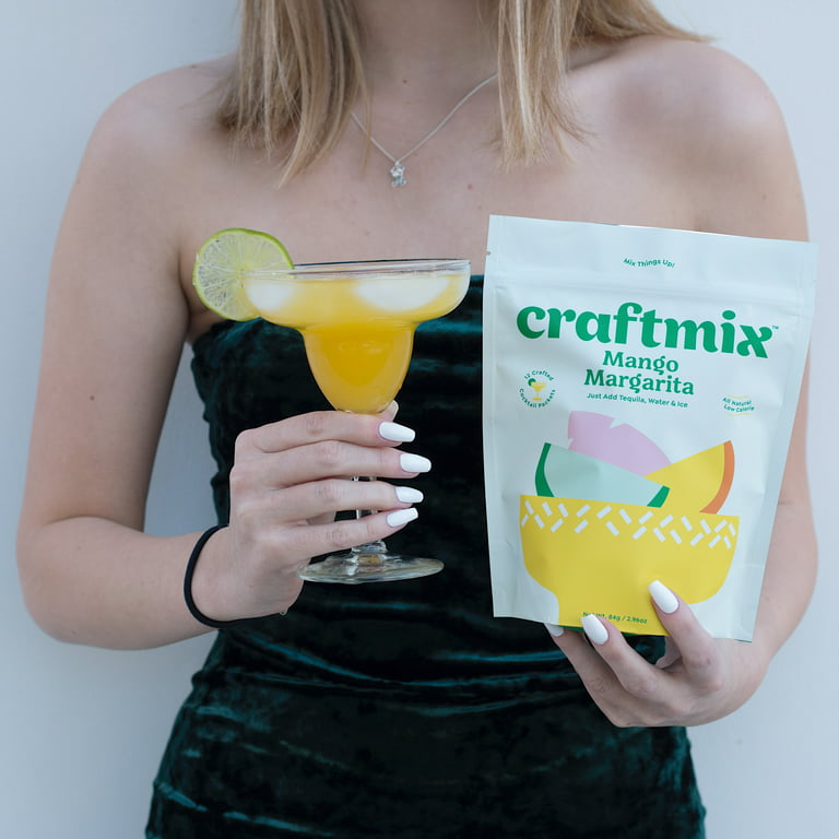 Craftmix Cocktail Mixers, Strawberry Mule with Lime & Ginger, 12