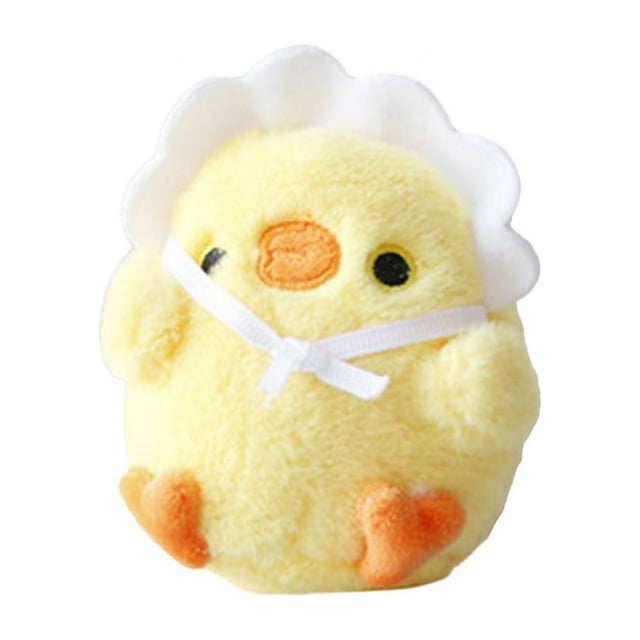 POINTERTECK Jouet en Peluche Poussin Pendentif Poupée Créative Accessoires de Sac de Poupée