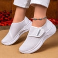 thumbnail image 2 of Duqingm Womens Loafers Comfortable Dressy Women's Sparkly Flats Shoes Shiny Mesh Loafers Shoes Soft Memory Foam Flats White,7, 2 of 7