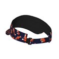 thumbnail image 2 of Daiia Foxes In Different Poses Pattern Sport Sun Visor Hats Visor Cap Adjustable Empty Top Baseball Cap Cotton Ball Caps for Women and Men, 2 of 7