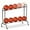 1 PC, variant on Tilt Basketball Rack Ball Storage Holder - Tilt Basketball Shooting Training Rack, Garage Sports Equipment Organizer, Outdoor and Indoor Rolling Balls Cart with Wheels