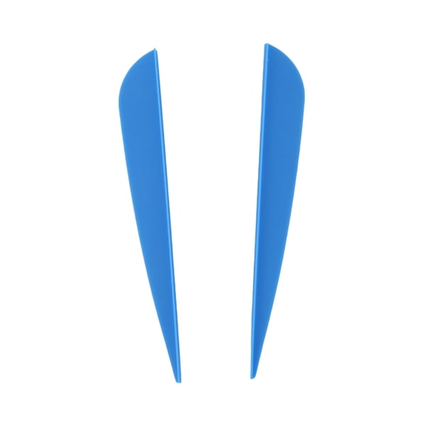 50 Flèches Aubes 4 Pouces – Plume Aile Droite Bleu – Empenne Uxcell Pour Fabrication De Flèches
