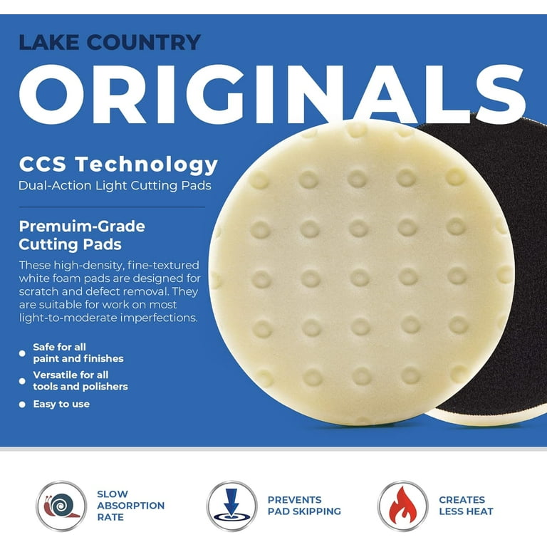 Orange CCS Foam Cutting Pad