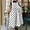 Dress-93White, variant on Plus Size Dresses for Women Polka Dot Sleeveless Maxi Dress with Pockets Loose Fit Casual Dress Modest Dress Vacation Dress Party Dress Gray XXXXXL