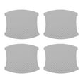 thumbnail image 1 of Protector de Rasguños para Manijas de Puertas de Automóviles 3D Unique Bargains, 84x94mm, Película Protectora para Manijas de Puertas de Automóviles Tono Plateado, 4 Piezas, 1 of 6