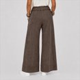 thumbnail image 4 of Stralyhd Wide Leg Sweatpants Women Loose Casual Travel Joggers Elastic Workout Fashion Pants High Waist 2026 Gym Clothes Outfits with Pockets Blue L, 4 of 6