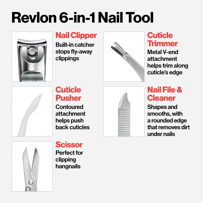 All in One Stainless Steel Nail Tool, Silver photo 3