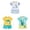6Pcs Cute Baby Boy Clothes-White+Yellow+Light Green, variant on Gerichy Baby Boy Clothes Summer Outfits Cotton Short Sleeve T-Shirt & Shorts Set 6 Piece Toddler Clothes for Boys