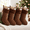 Brown-4-Cable Knit, variant on 4 Blue Cable Knit Christmas Stockings, 18 Inch Large Holiday Stockings for Home Decor