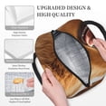 thumbnail image 3 of Disketp Happy Fluffy Running Dog Bolsa Térmica para Almuerzo, Lonchera con Abertura Amplia y Gran Capacidad, Organizador Reutilizable para Mujeres, Hombres y Adultos, 3 of 6