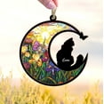 thumbnail image 3 of Personalized Cat Memorial Suncatcher, Custom Loss Of Cat Sympathy Gift, Pet Memorial Gift, Cat Loss Gift, Loss of Pet Gift, Pet Suncatcher 1735406496, 3 of 4