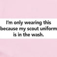 thumbnail image 2 of CafePress - Scout Infant Bodysuit - Baby Light Bodysuit, Size Newborn - 24 Months, 2 of 4