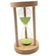 thumbnail image 5 of Reloj de arena de madera con temporizador de 6/8/12/20/25 minutos para aula. Verde 6min, 5 of 7