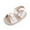White, variant on Baby Shoes Fashion Soft Soled Toddler Shoes Breathable Hollow Baby Sandals Natives Shoes Kids,Brown 4