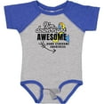 thumbnail image 3 of Inktastic Im Down Right Awesome Down Syndrome Awareness with Arrow Boys or Girls Baby Bodysuit, 3 of 5
